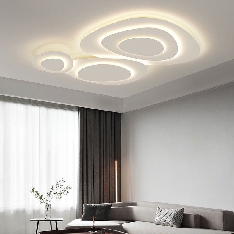Arivelle | Modern Sculpted LED Flush Mount Ceiling Light