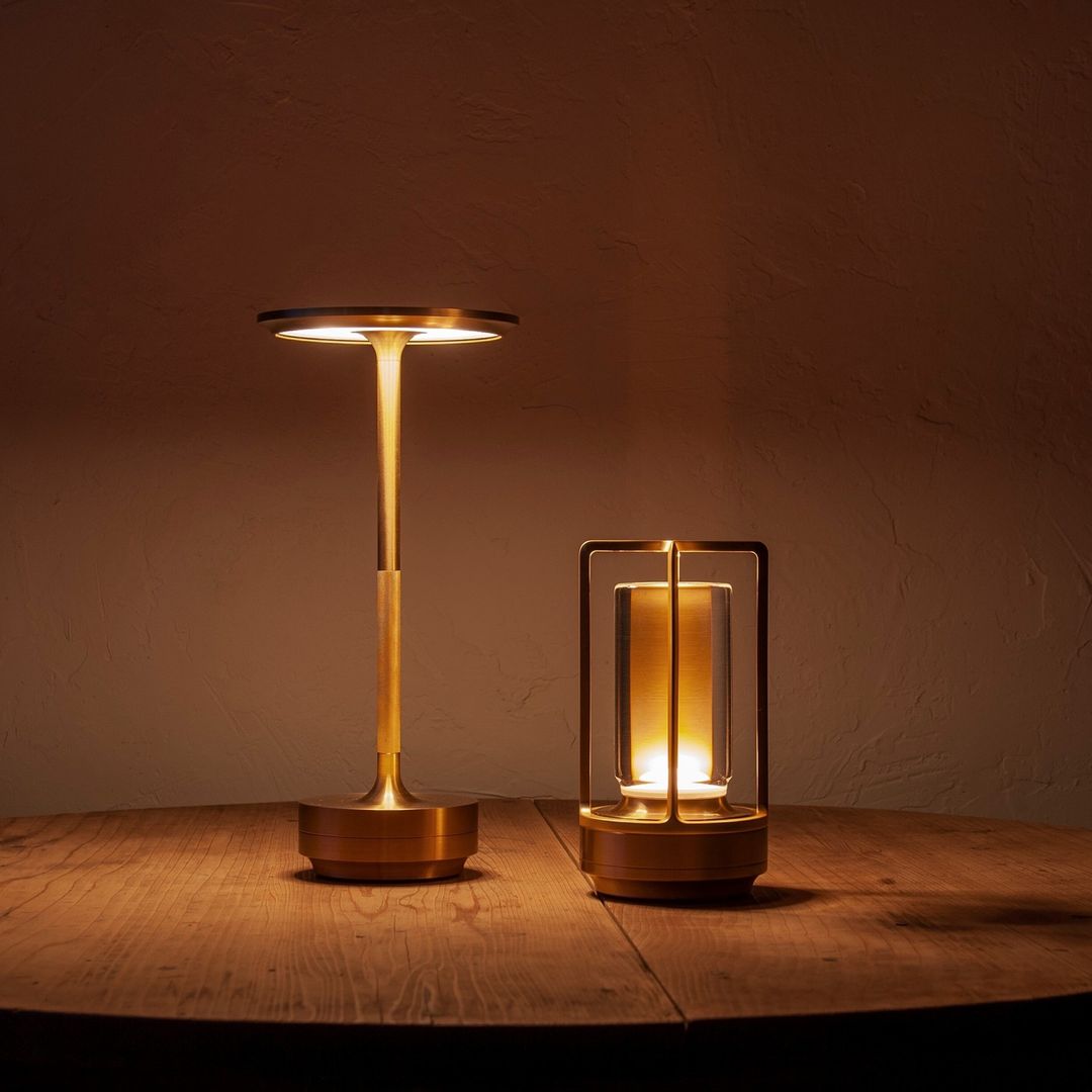 Aurale | Dawn Glow Gold Lamp