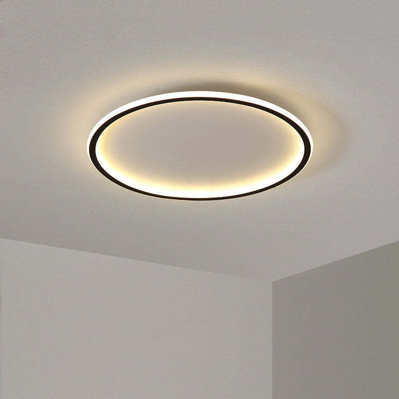 Auralis | Modern LED Round Flush Mount Ceiling Light