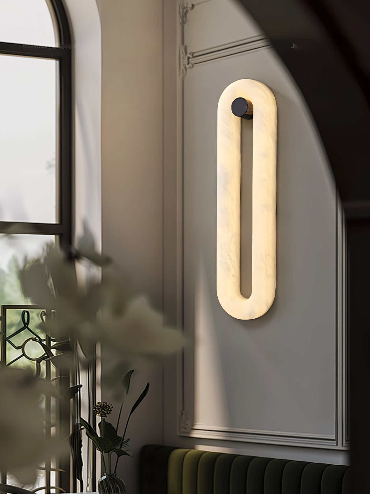 Auren | Modern Alabaster Wall Light