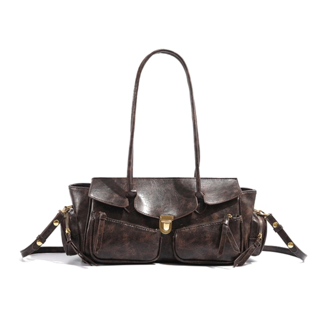 Ayla | Chic Curved Shoulder Bag
