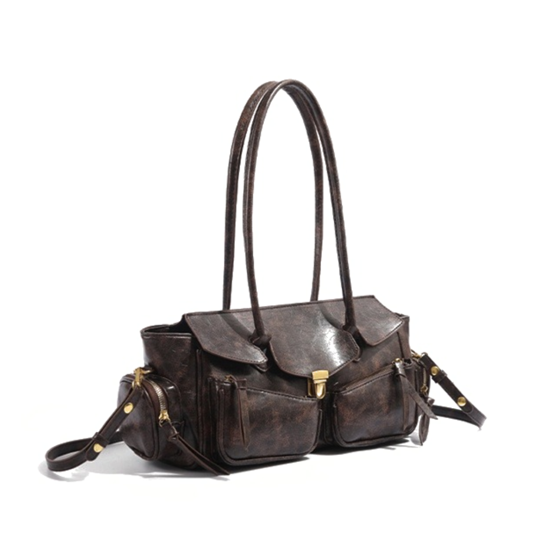 Ayla | Chic Curved Shoulder Bag