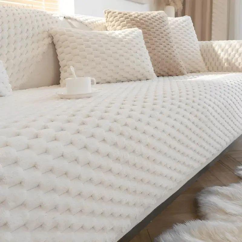 Romy | Plush Quilted Sofa Cover – Luxurious Comfort & Protection