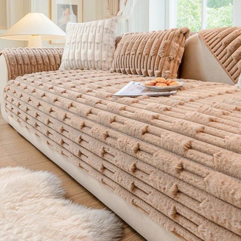 Amelia | Luxury Plush Sofa Cover – Ultimate Comfort & Elegant Design