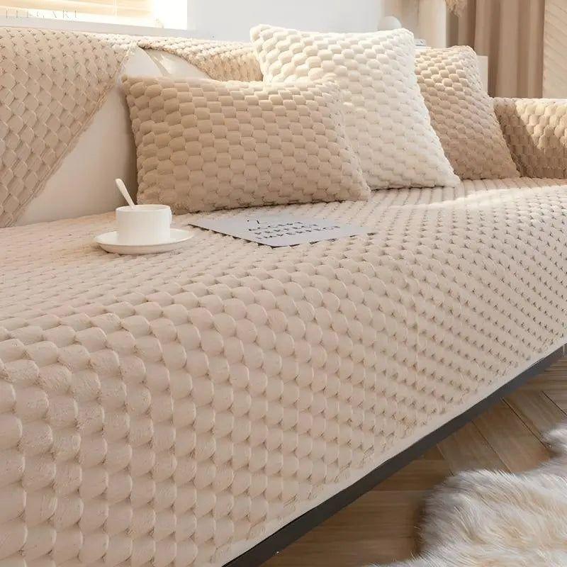 Romy | Plush Quilted Sofa Cover – Luxurious Comfort & Protection