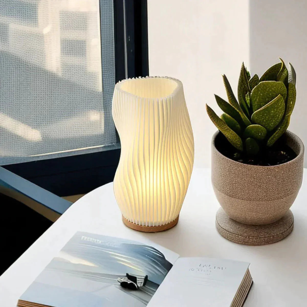 Calmiére Drift | Wave-inspired Ambient Lamp