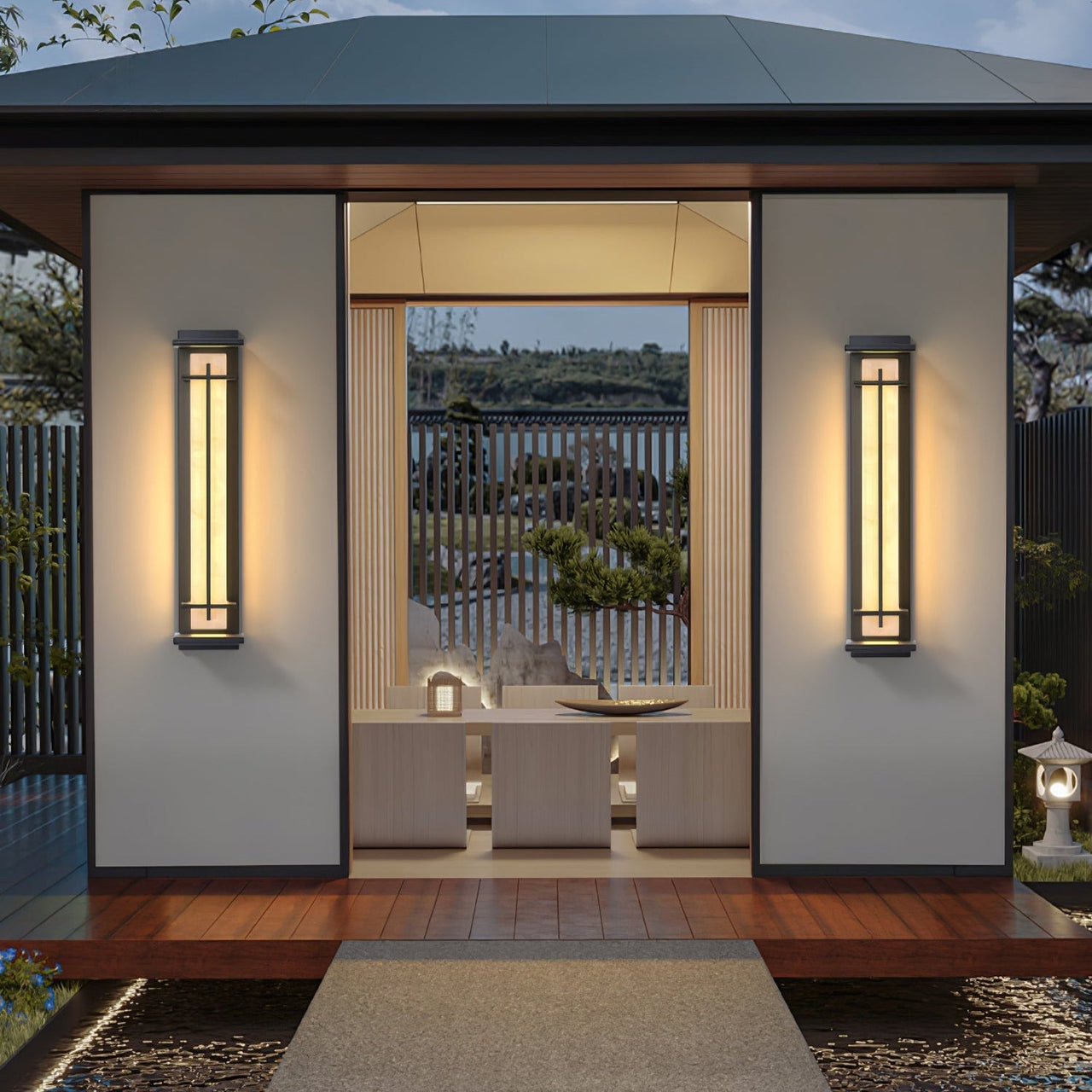 Calyre | Square Outdoor Waterproof Wall Lamp