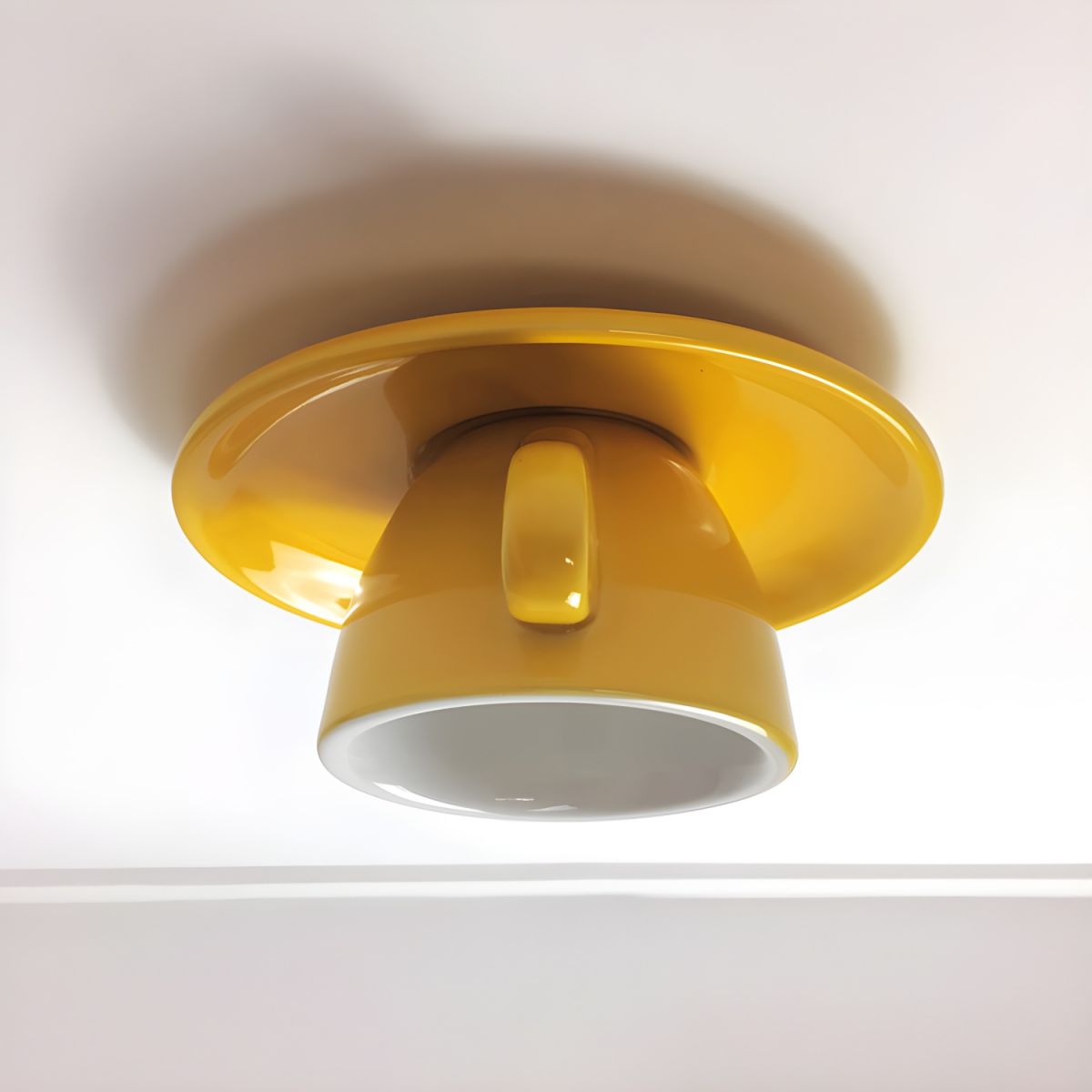 Ceravie | Modern Ceramic Coffee Cup Ceiling Light