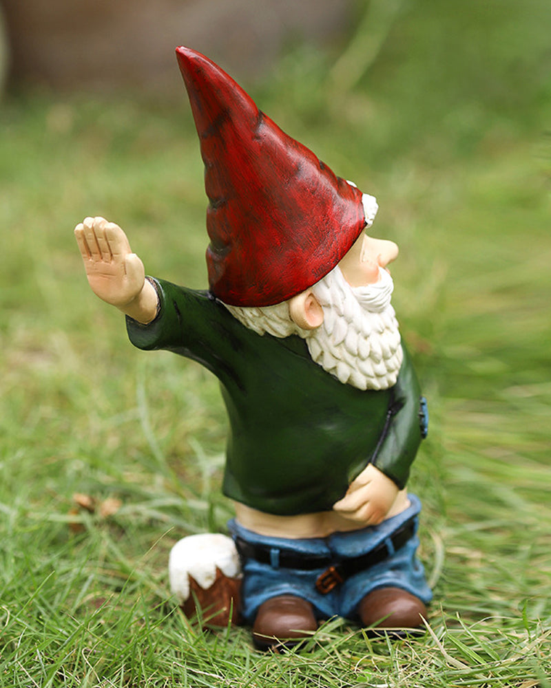 Cheeky Sprinkler Gnome | Hilarious Peeing Garden Statue