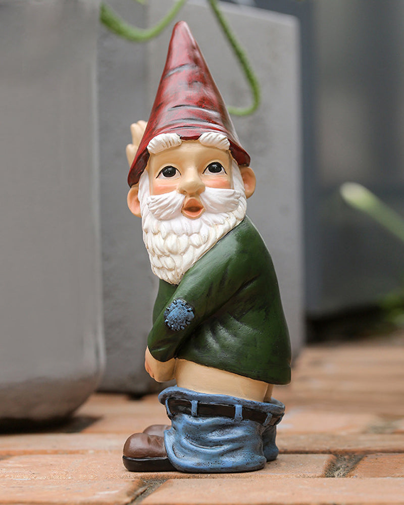 Cheeky Sprinkler Gnome | Hilarious Peeing Garden Statue