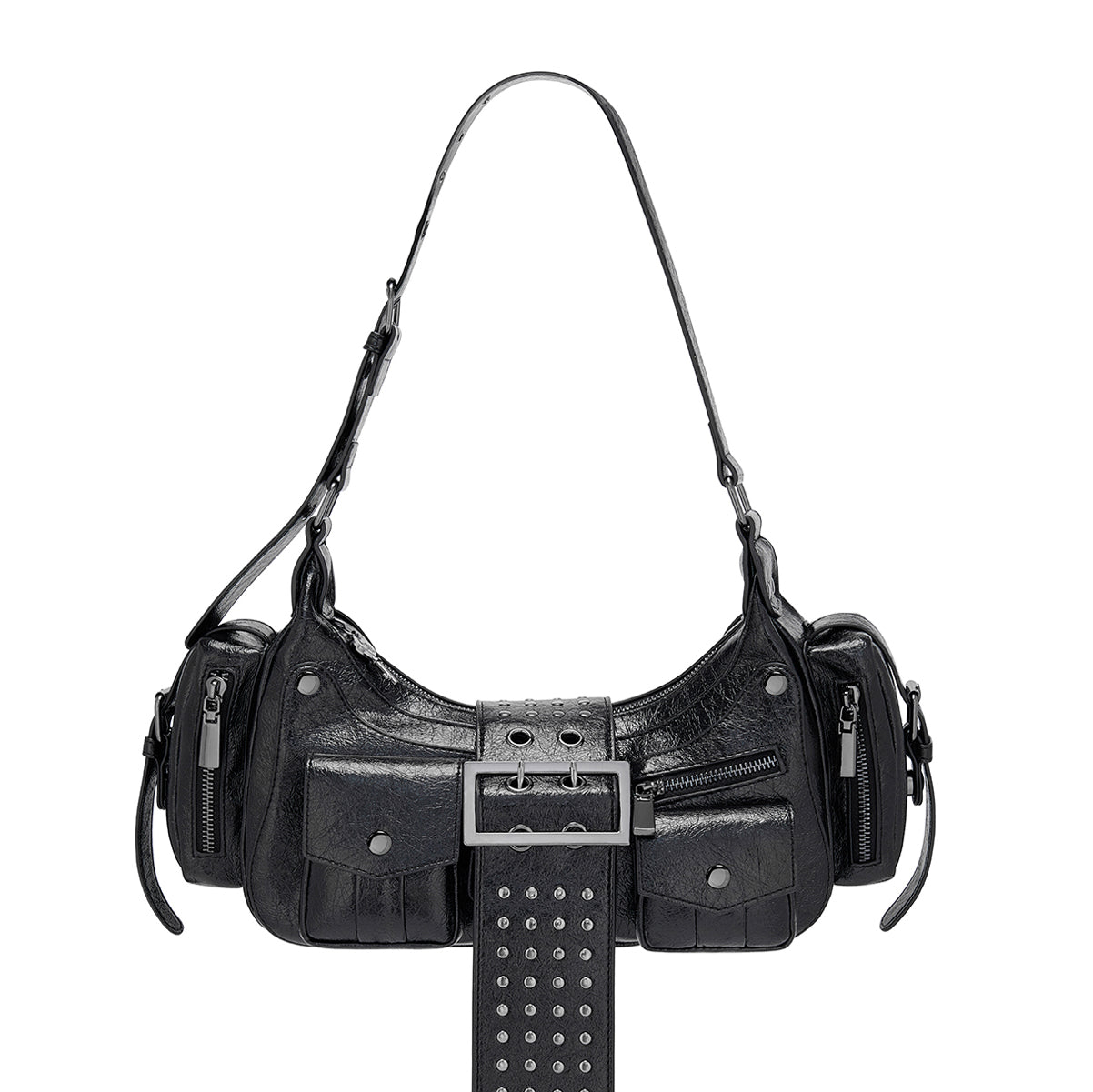 Deli | Studded Soft Shoulder Bag