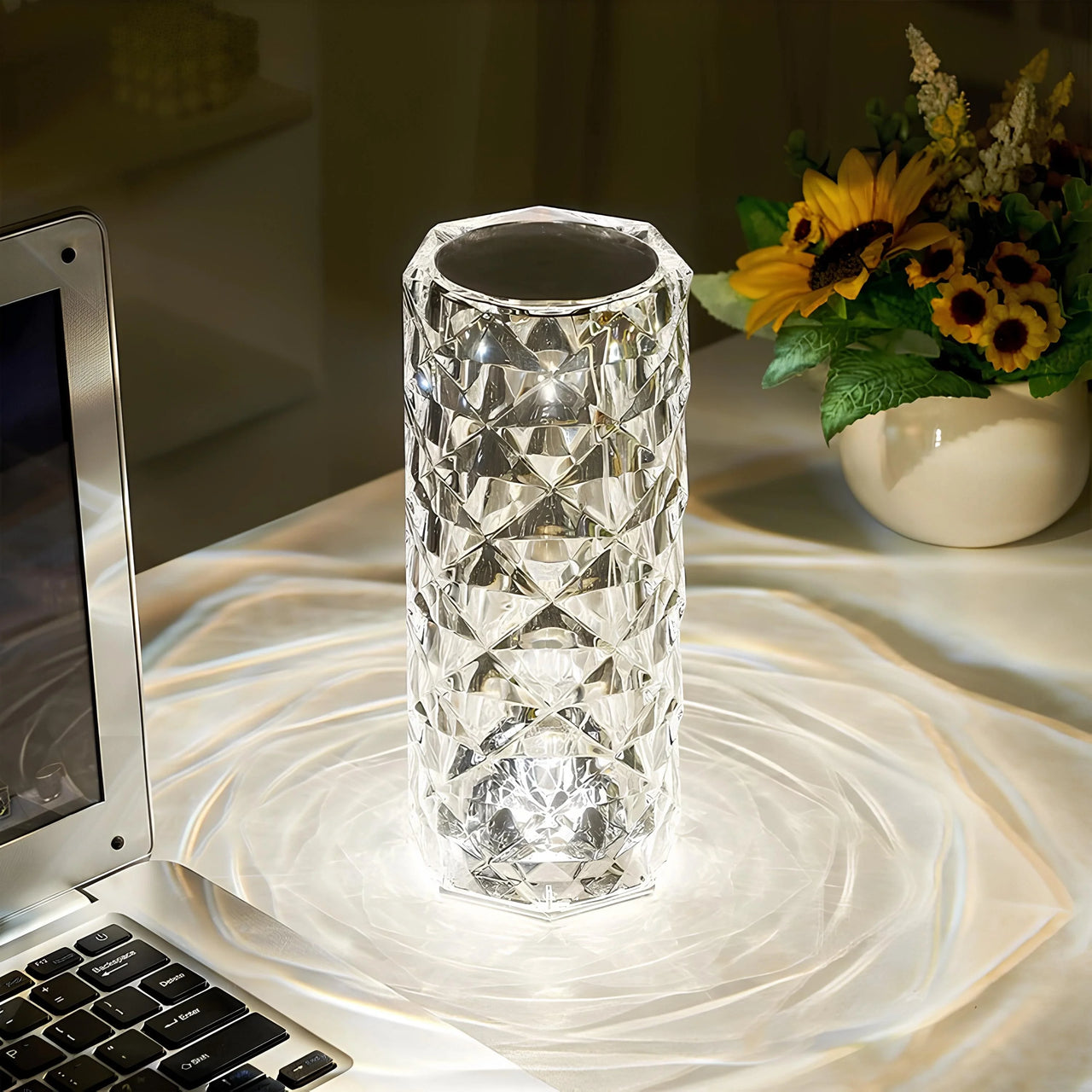 Eclipta | Sparkling Crystal Touch Lamp