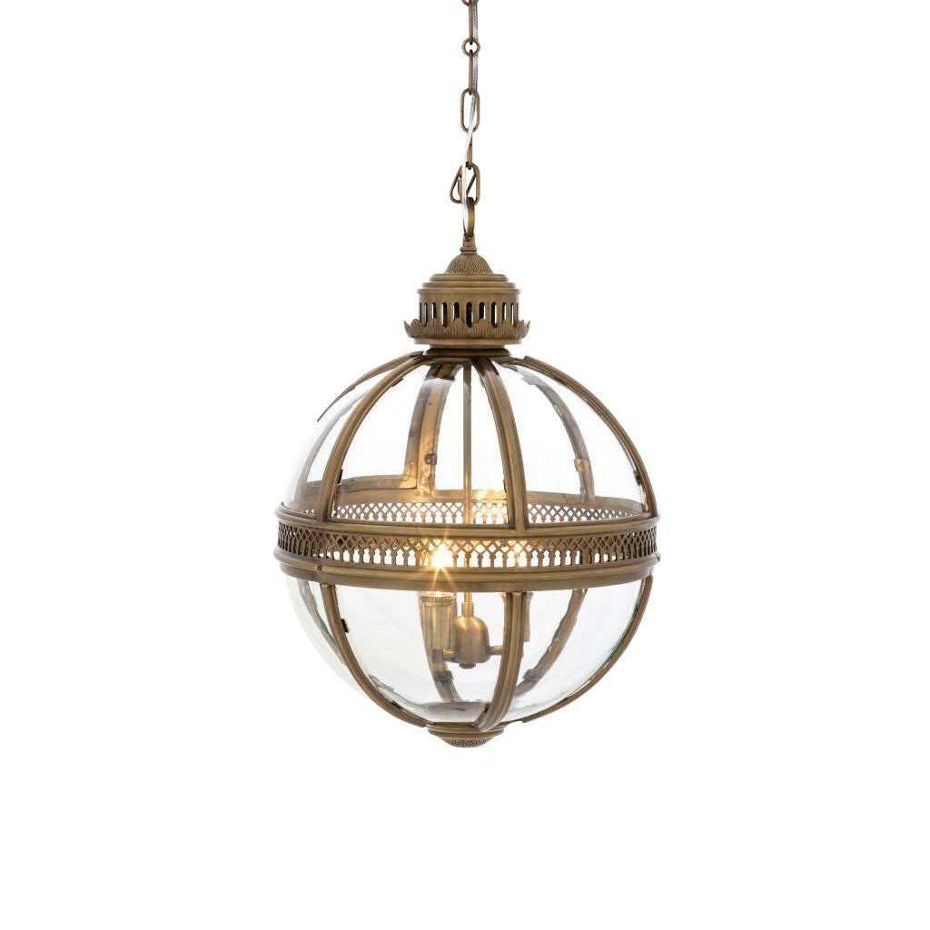 Edmar | Retro Glass Pendant Light