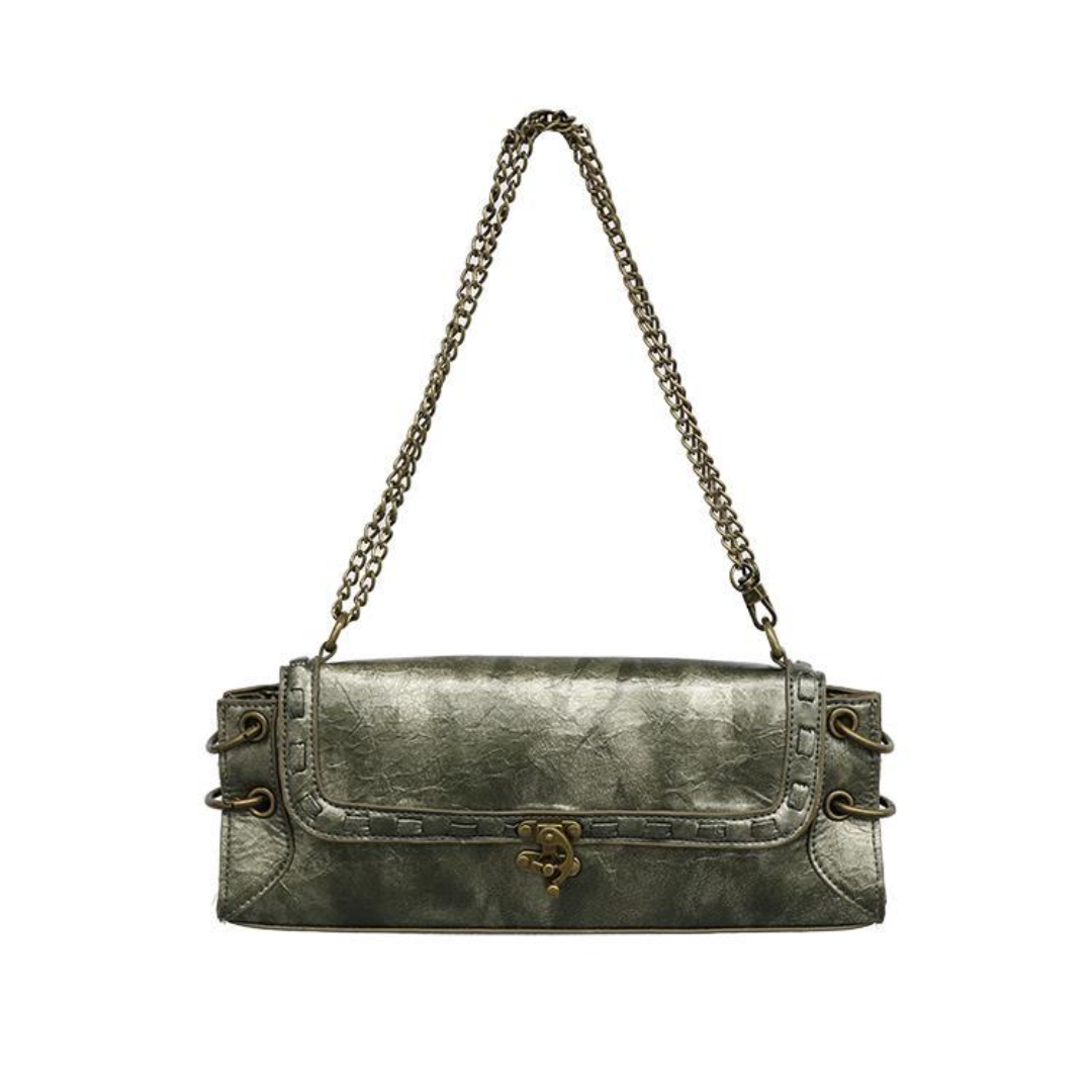 Eliara | Vintage-inspired Chain Evening Clutch
