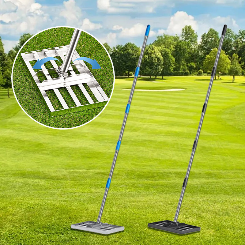 Ezra | Pro-level Lawn Rake – Garden & Golf Edition
