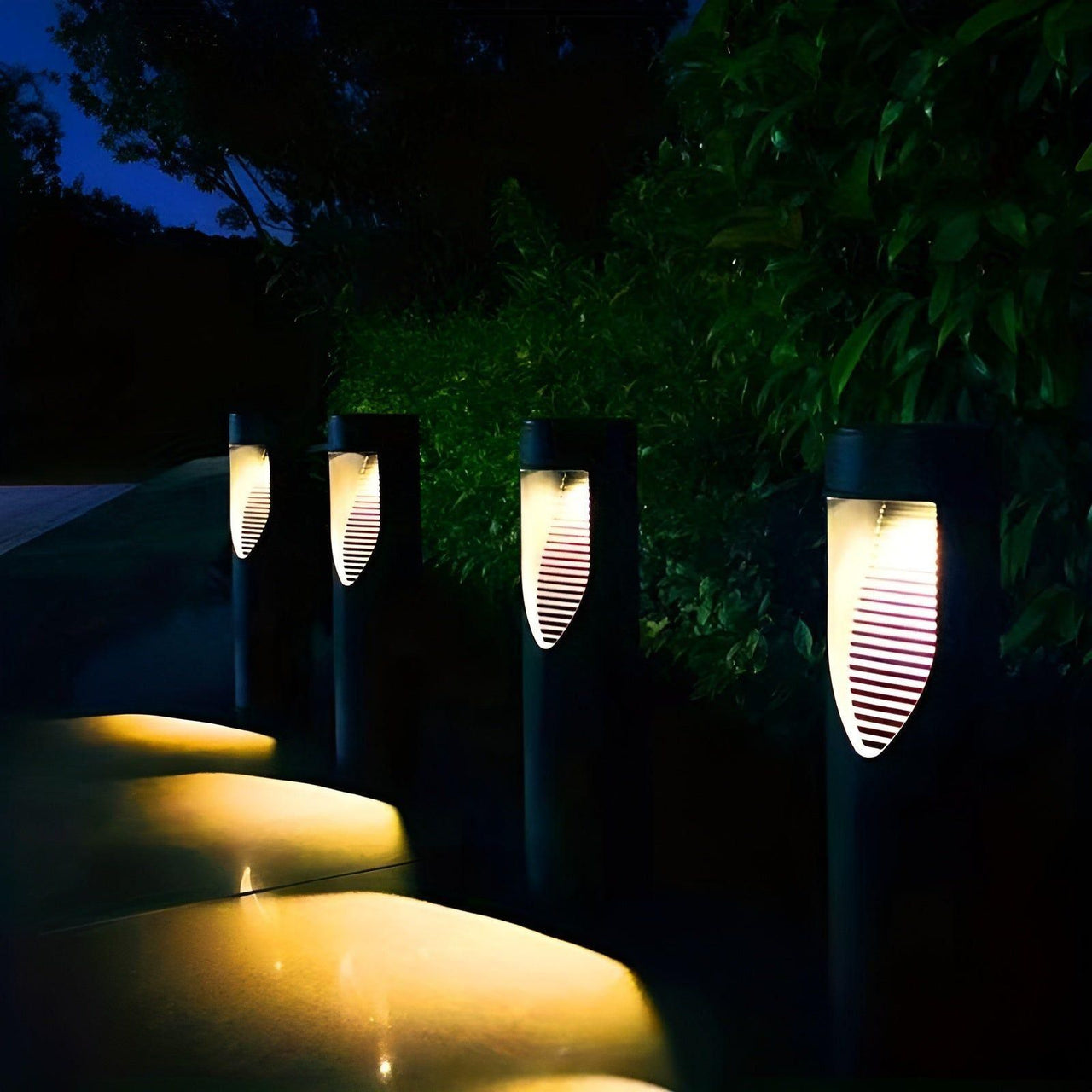 GlowSphere Solar Light | Waterproof Cylindrical LED Outdoor Garden Lighting