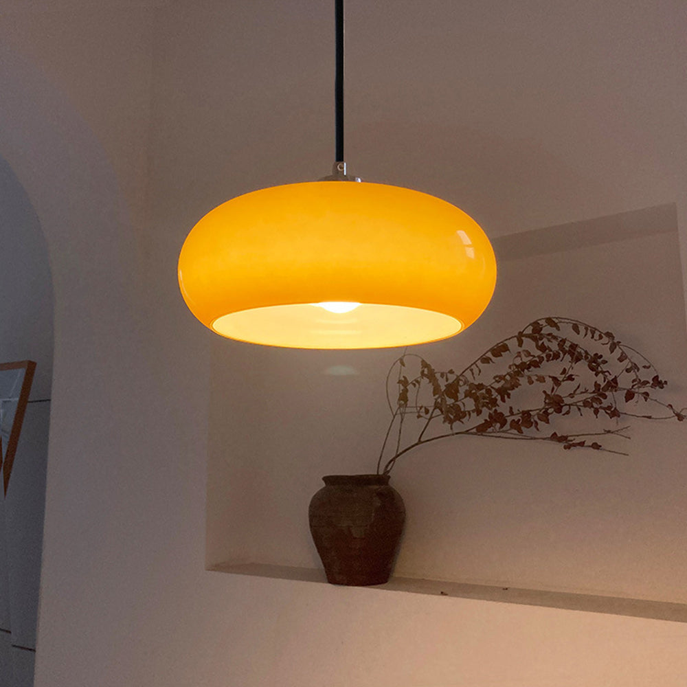 Hailea | Loaf-shaped Glass Pendant Light