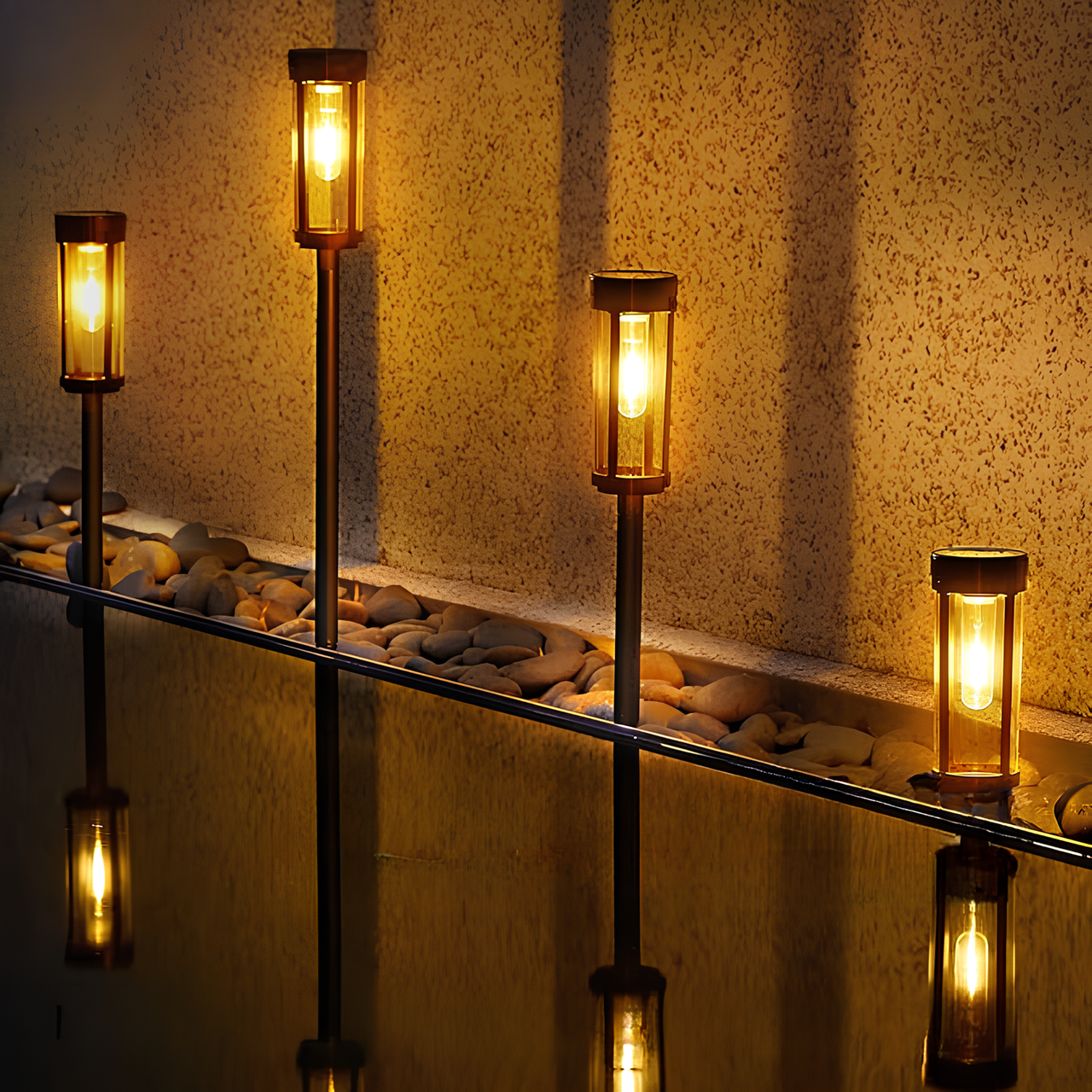 Helion | Solar Torch Outdoor Light