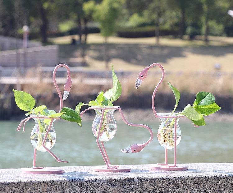 Isla | Tropical Flamingo Propagation Vase