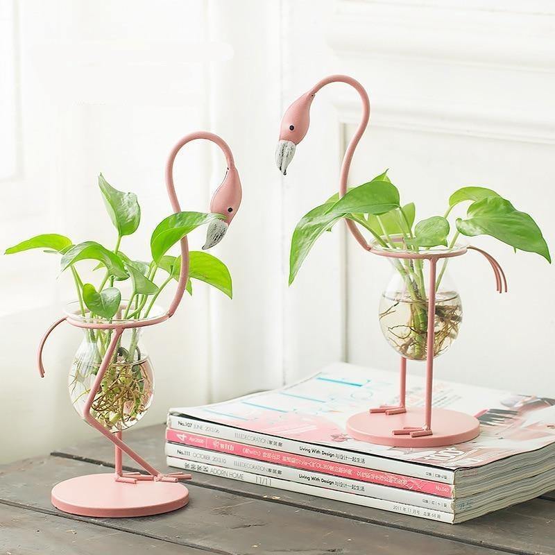 Isla | Tropical Flamingo Propagation Vase