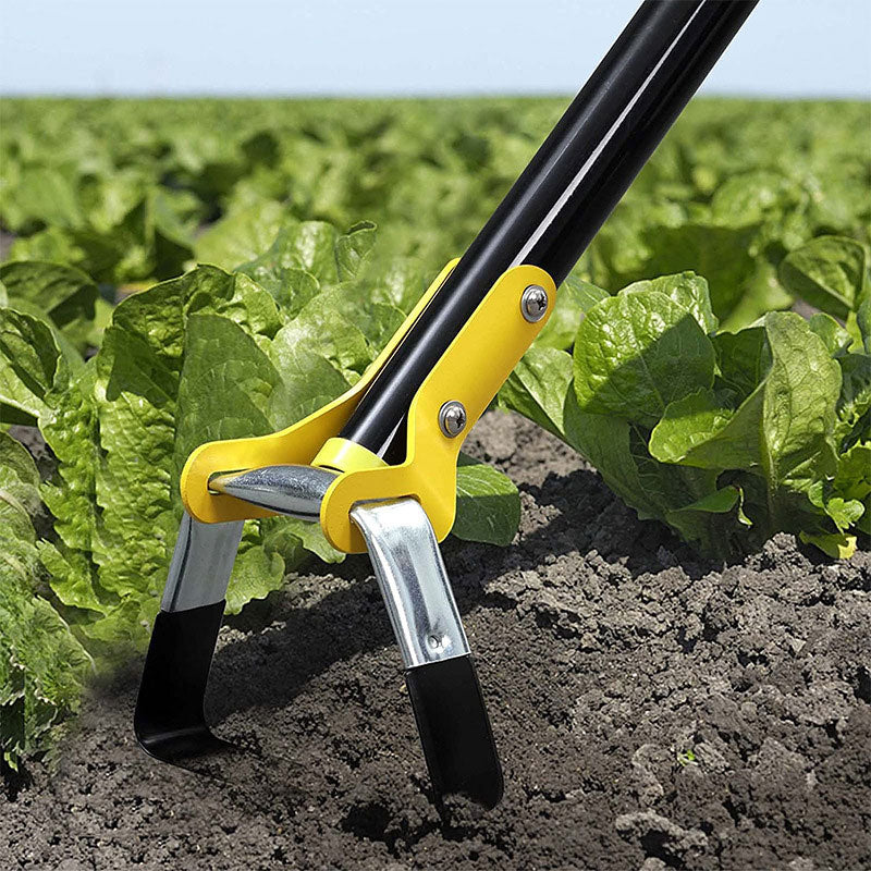 Kael | Black Adjustable Weeding Stirrup Hoe (30-61 Inch)