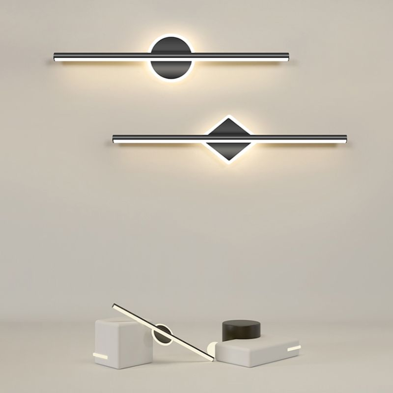 Leora Led Wall Light | Modern Round Or Square Wall Lamp