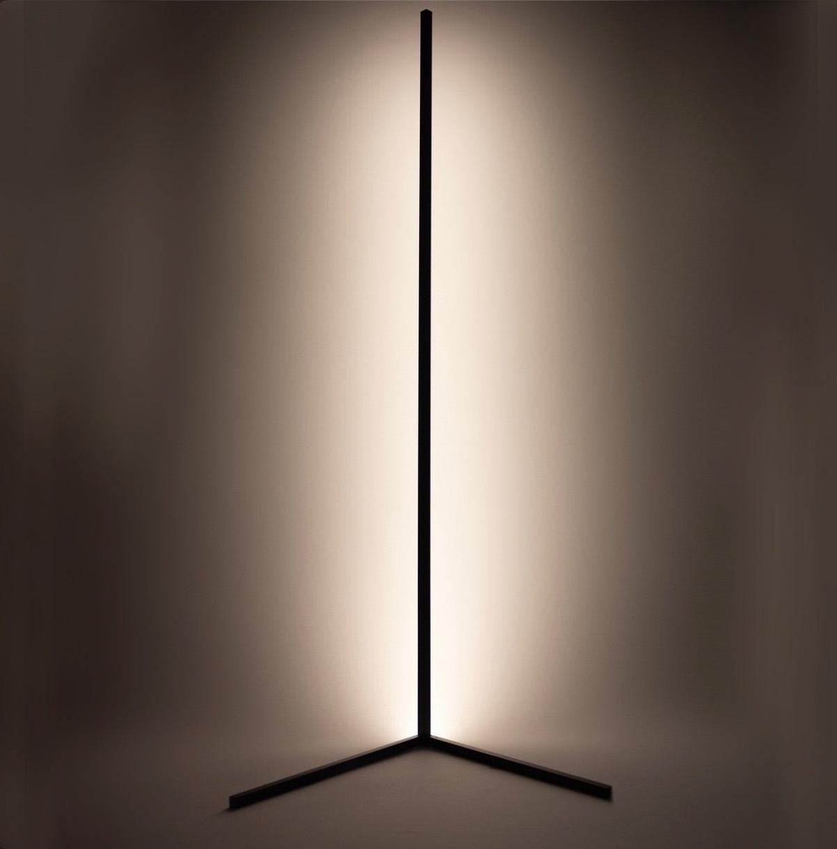 Lumirion | LED Corner Floor Lamp with Remote Control