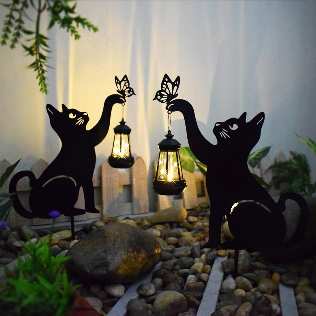 LumoPets | Solar Cat & Dog Garden Stake Light