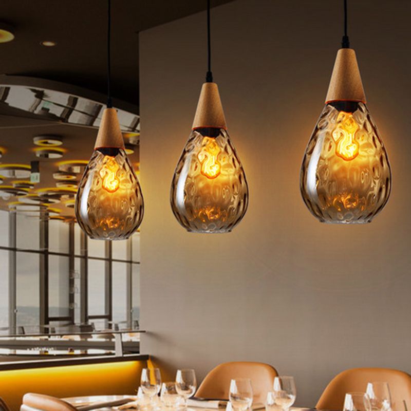 Lunelle | Elegant Teardrop Pendant Light