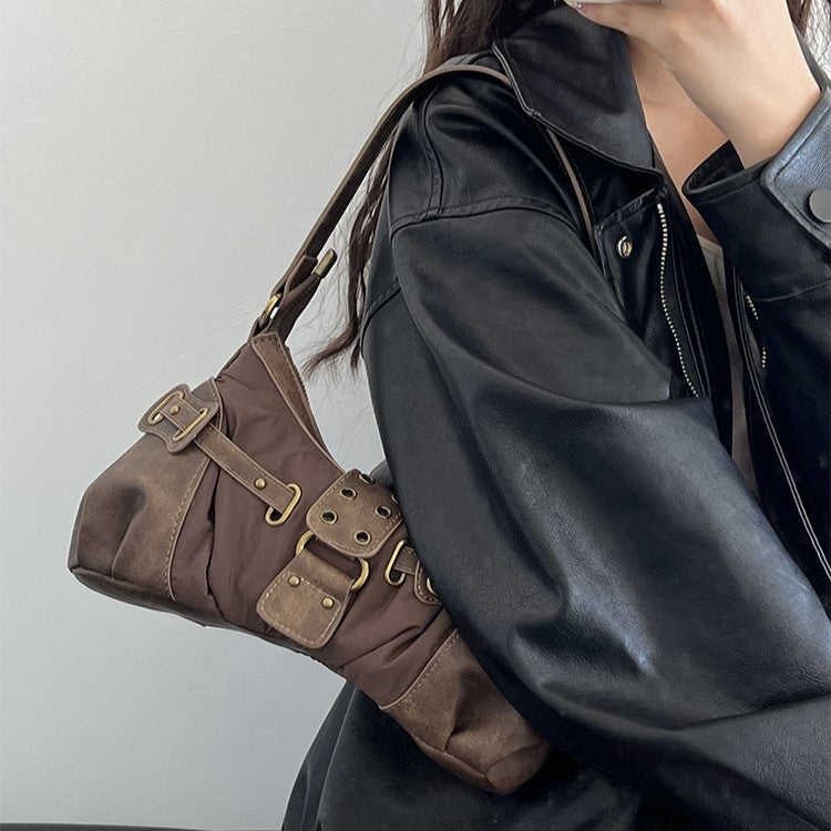 Noirél | Sleek Baguette Shoulder Bag