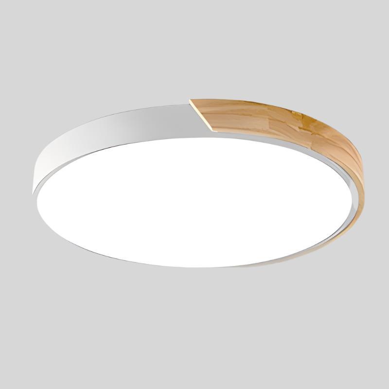 NordLuxe | Wooden Macaron Ceiling Light