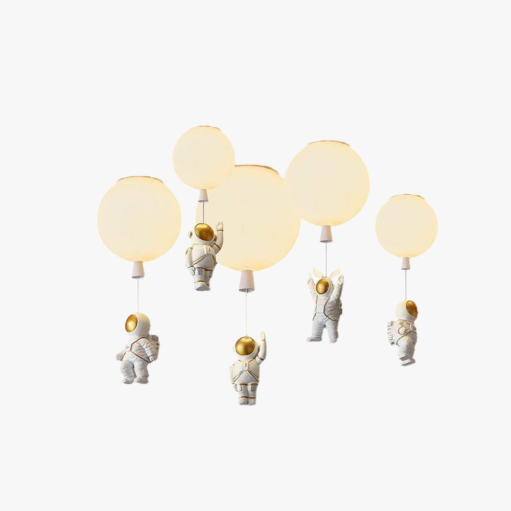 Nuvon | Astronaut Balloon Flush Mount Ceiling Light