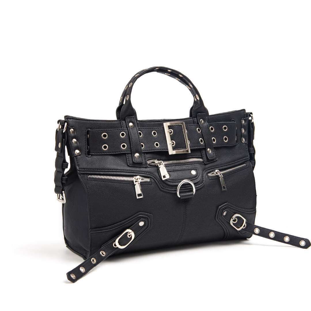 Rheya | Hardware Accent Shoulder Bag