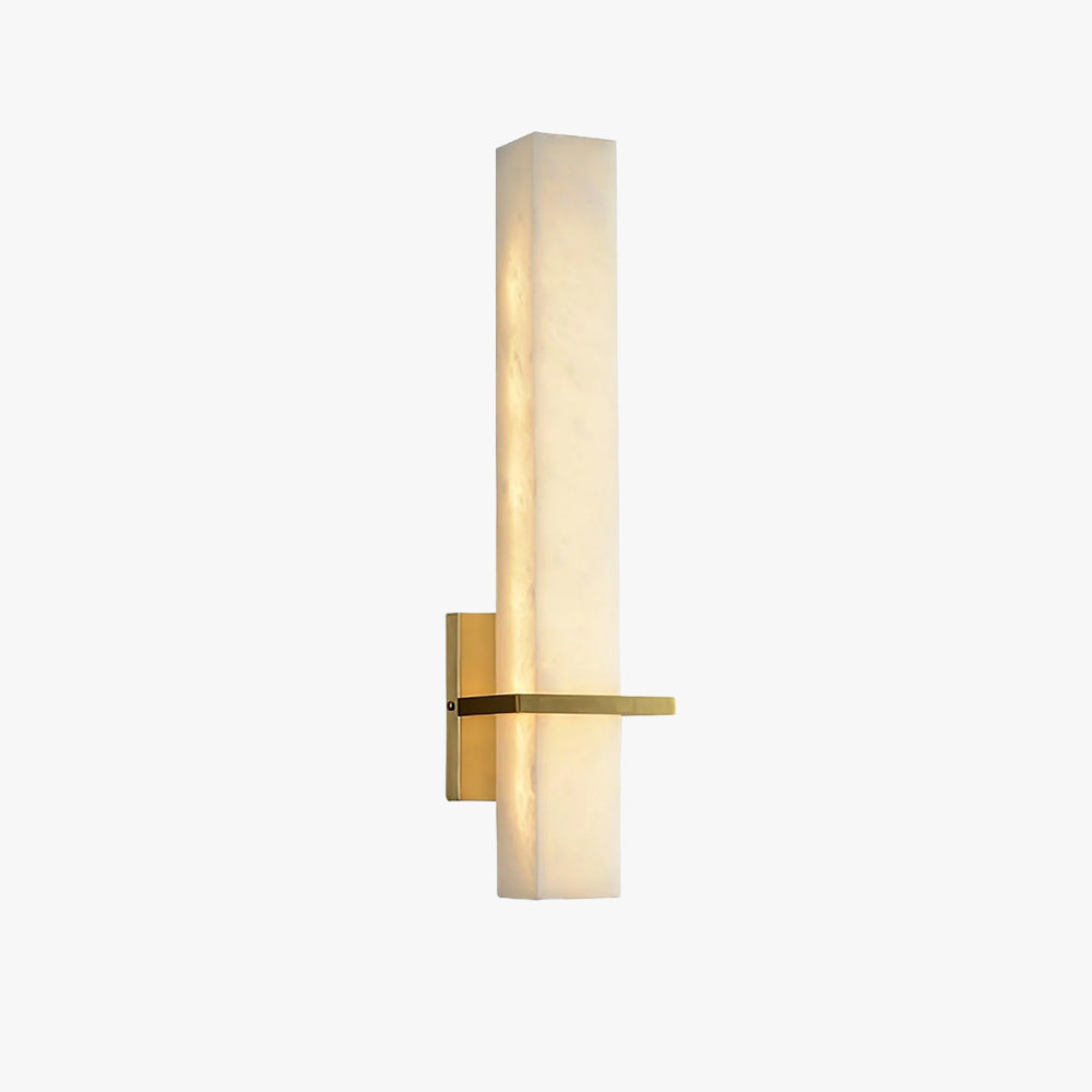 Rittara | Alabaster Brass Wall Lamp