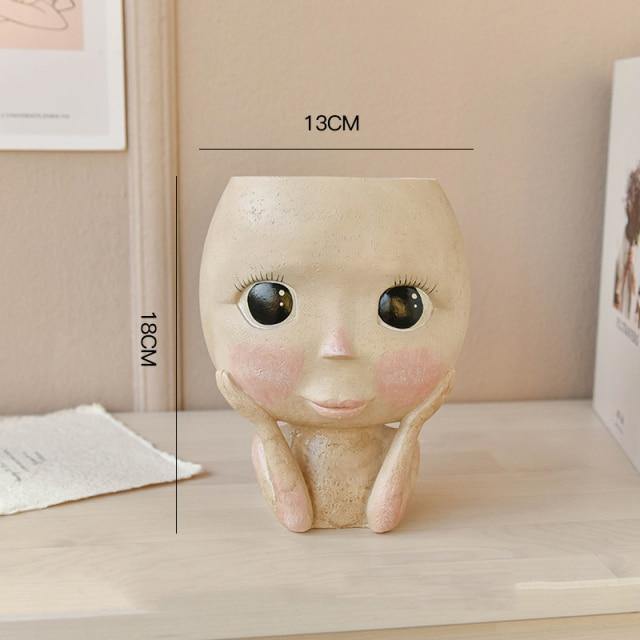 Rosy Glow Blushing Face Planter