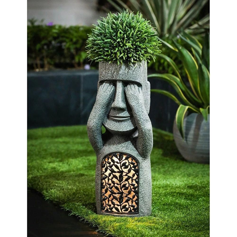 LuminaGarden LED | Artistic Garden Planter – Illuminate Your Outdoor Space