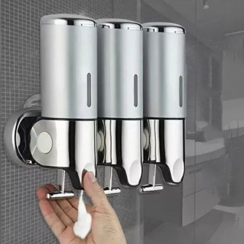 Soapelle | Minimalist Wall-Mounted Soap Dispenser Set