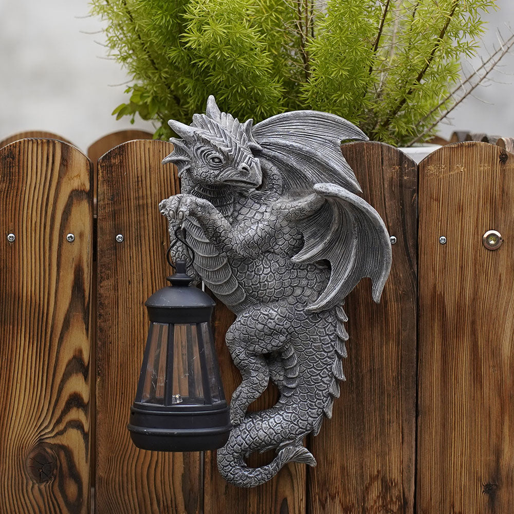 Solar Blaze Dragon Garden Light