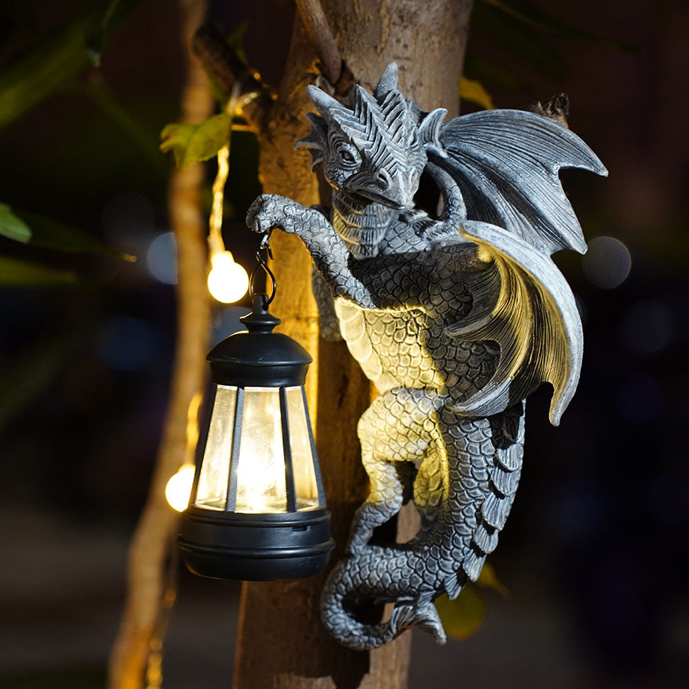 Solar Blaze Dragon Garden Light