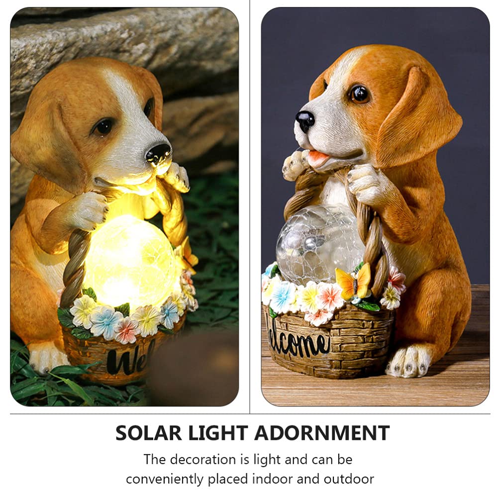Solar Pup Garden Lights | Playful Patio Companions
