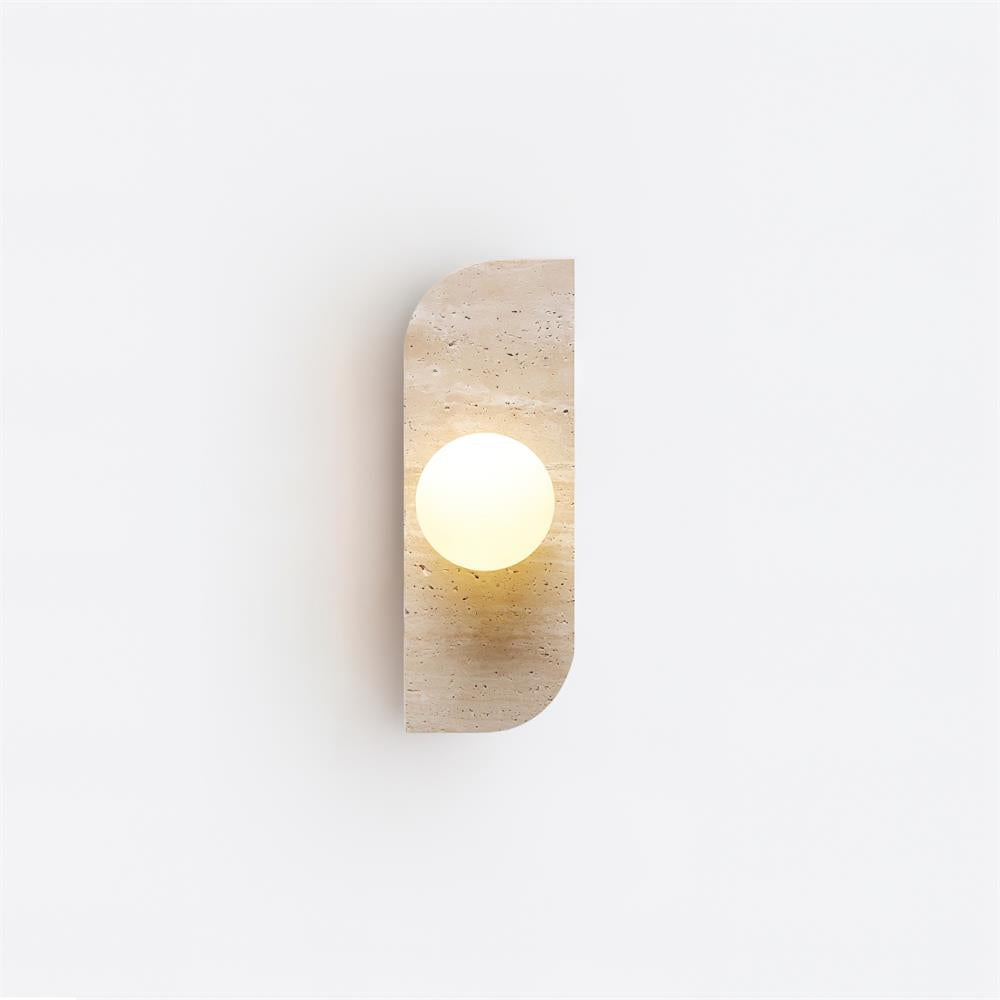 Sorelle | Travertine Wall Lamp