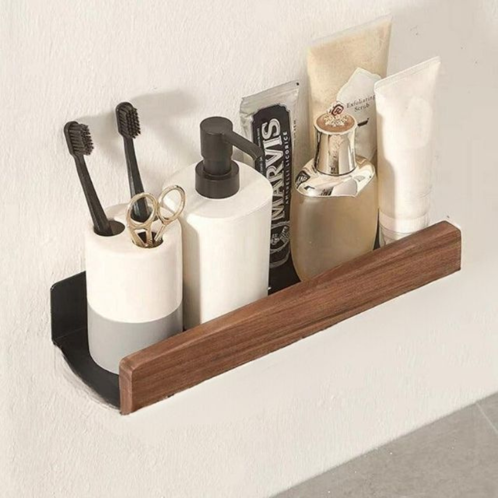 Storvia | Stylish Bathroom Storage Shelf Organizer