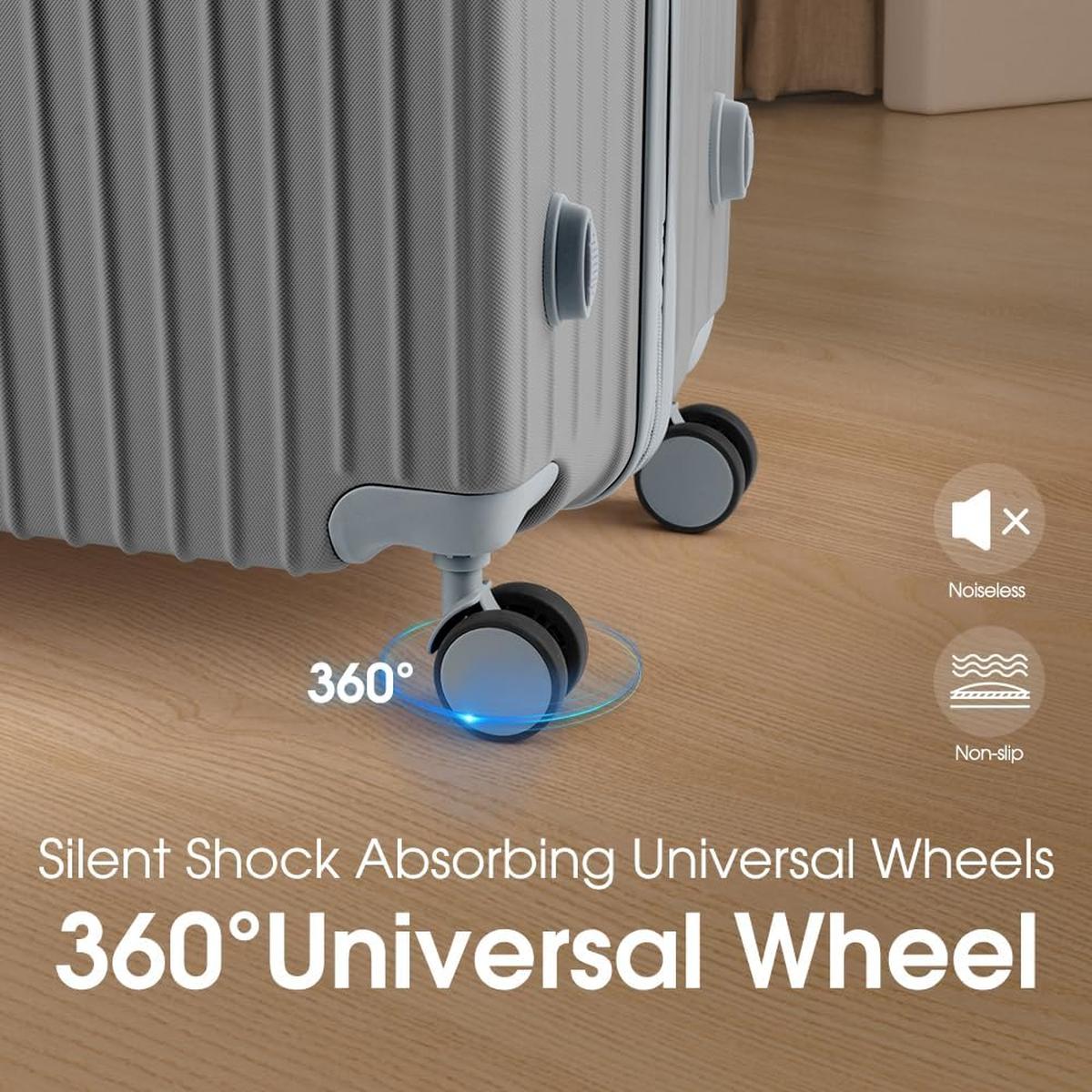 Travion | Durable ABS Hard Shell Suitcase