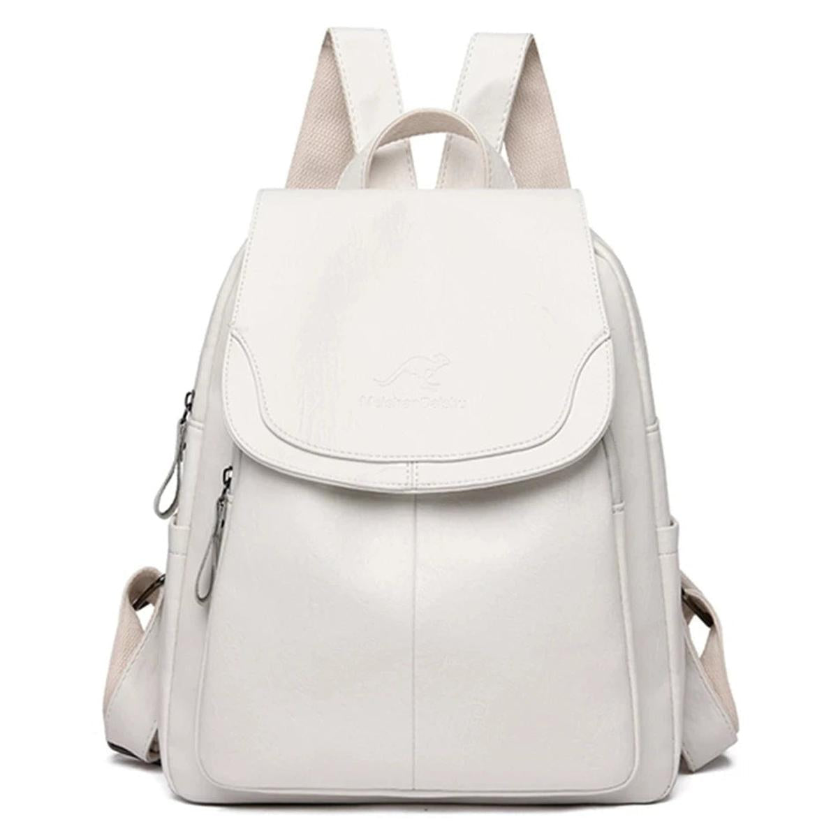 Velorra | Women’s Anti-Theft Leather Backpack