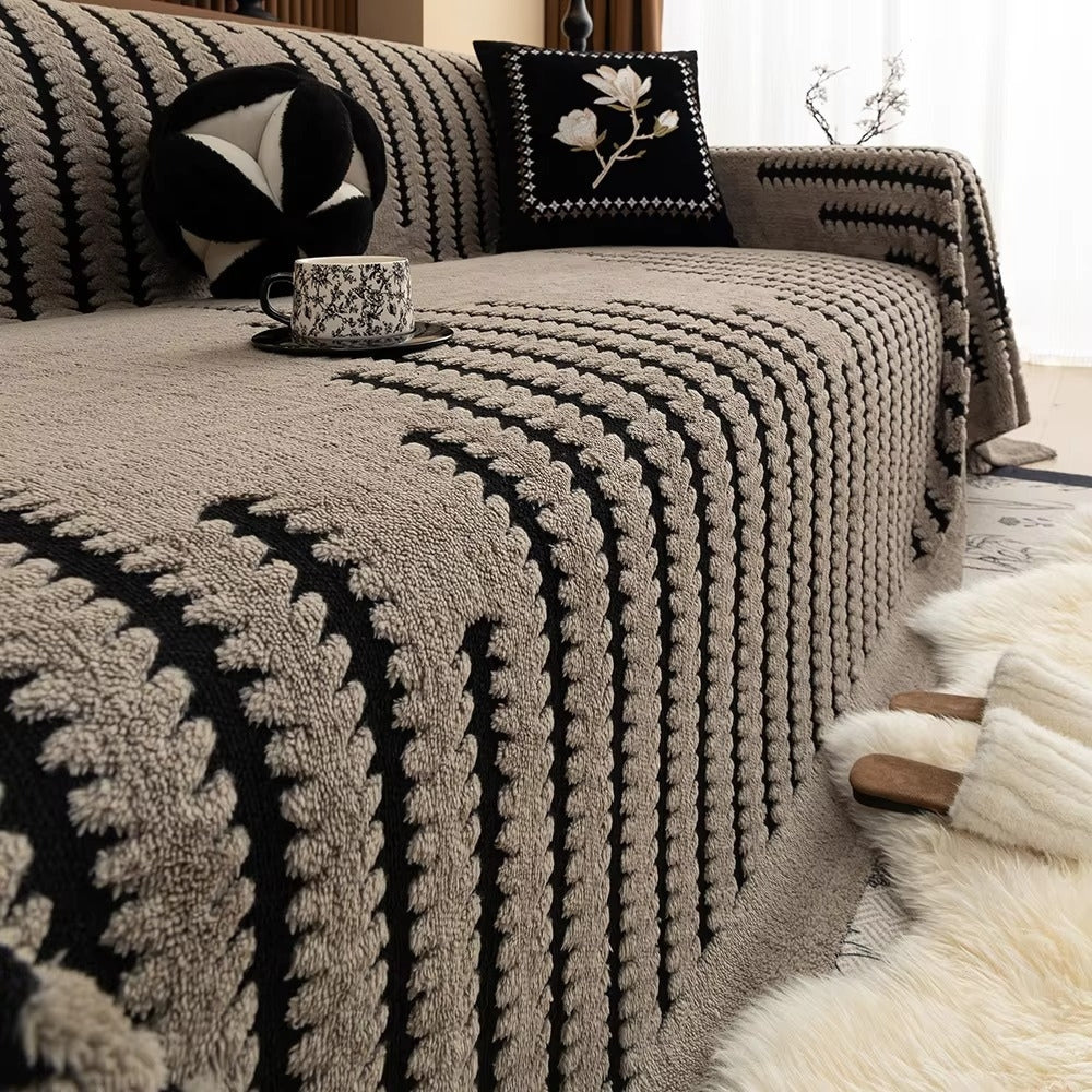 Velvra | Plush Vintage Tufted Sofa Cover