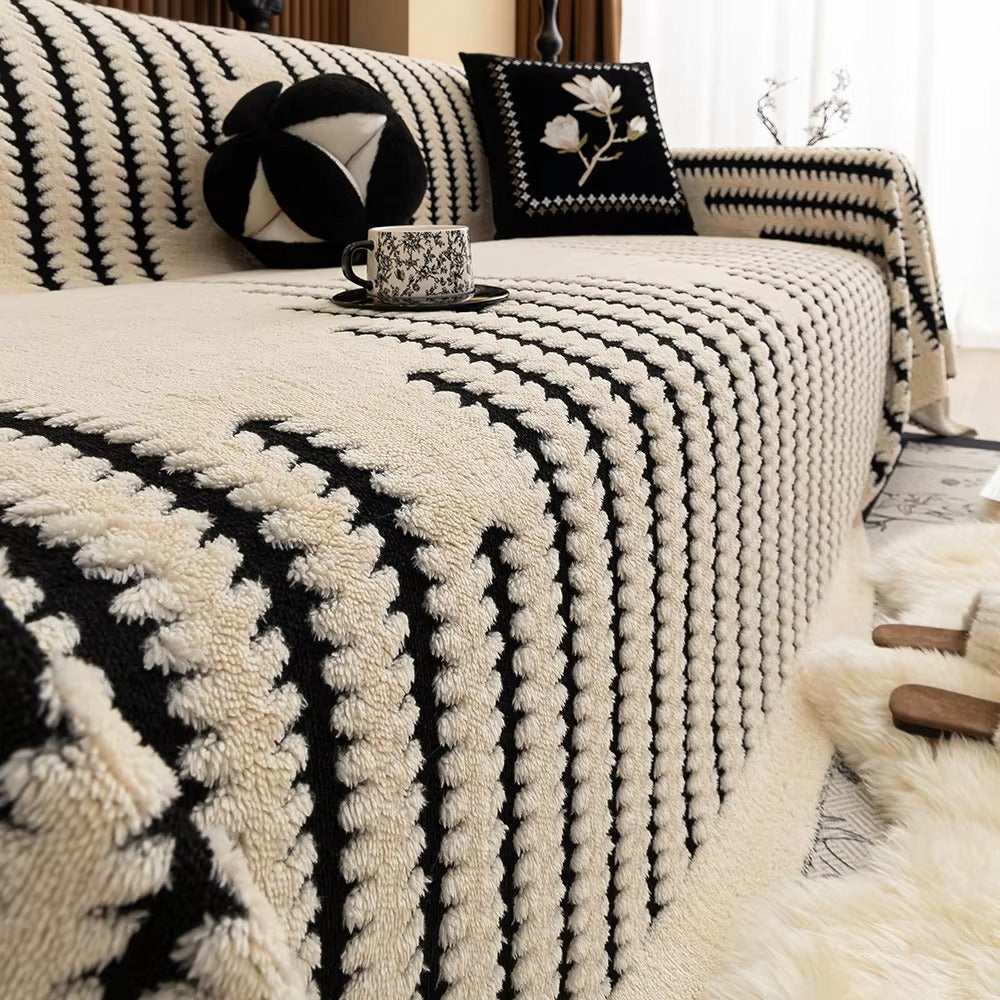 Velvra | Plush Vintage Tufted Sofa Cover