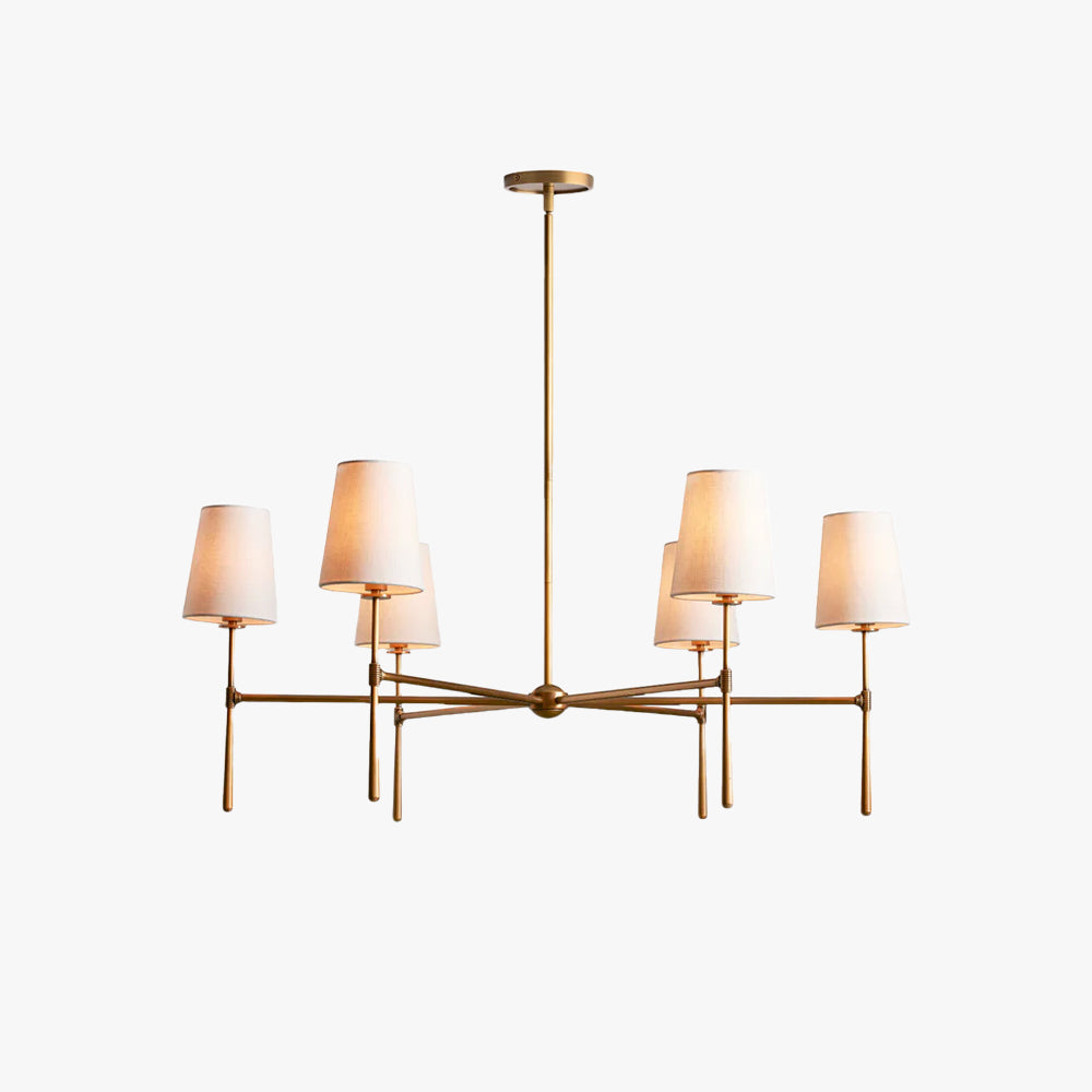Veyra | Mid-Century Multi-Head Chandelier
