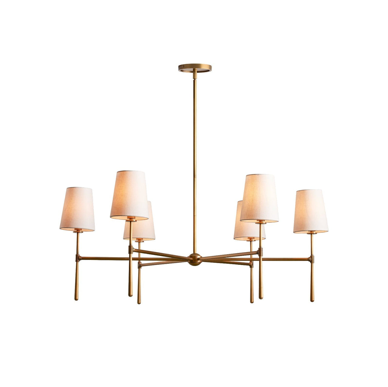 Veyra | Mid-Century Multi-Head Chandelier