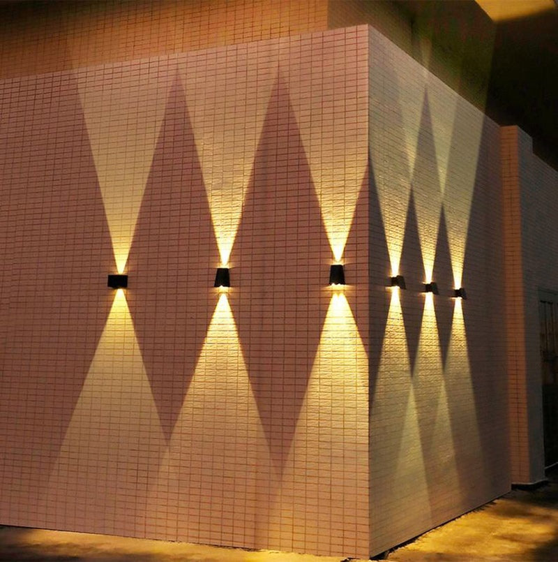 Virelia | LED Solar Wall Light for Outdoor Glow