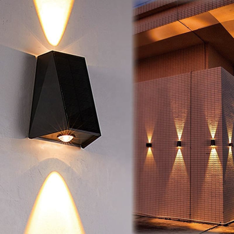 Virelia | LED Solar Wall Light for Outdoor Glow
